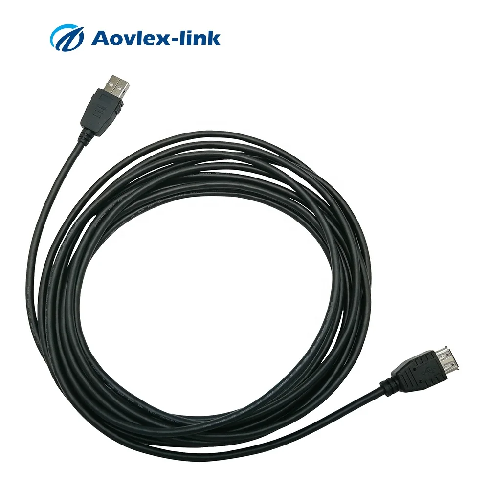  Фиксирующий USB 2 0 кабель для передачи данных тип А папа к famale USB-кабель с винтовым