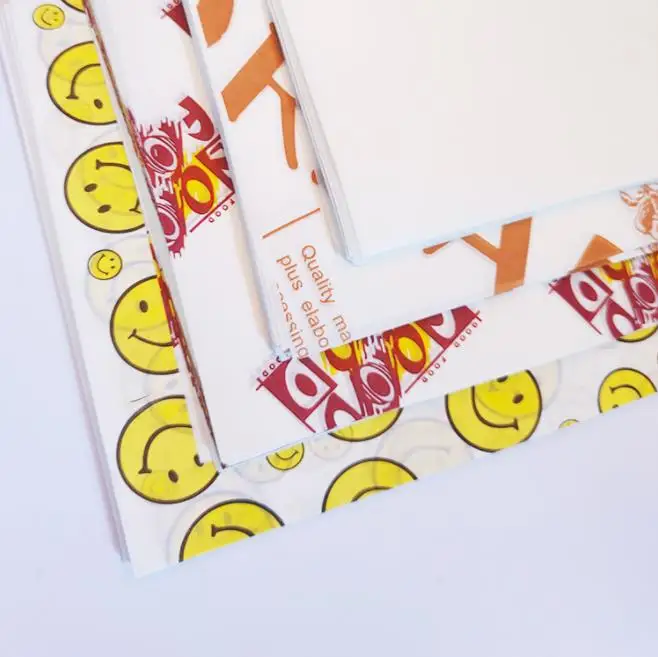 Высококачественная герметичная Водонепроницаемая силиконовая оберточная бумага для гамбургеров хот-догов сэндвичей