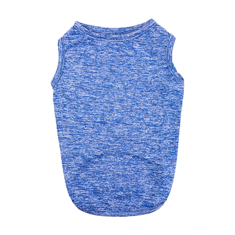 Wholesale Custom Soft Breathable Vest Designer Dog T Shirts Sublimation Blank Coolable Dog shirts for Pets