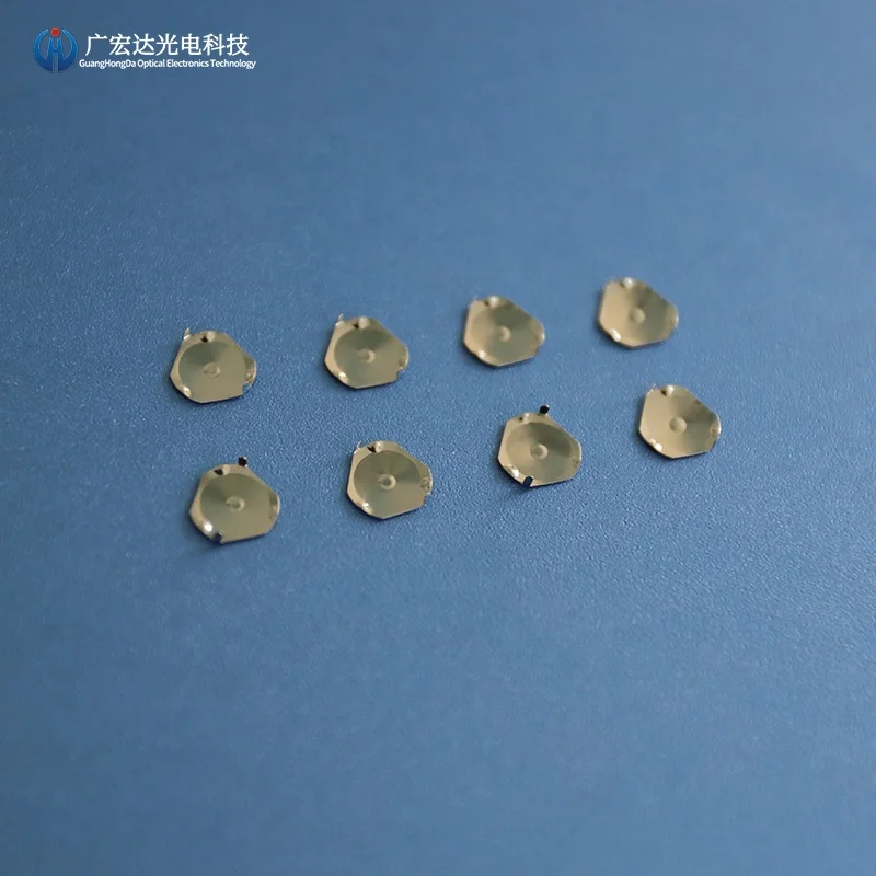 OEM Metal dome factory Triangle Metal Dome long feet With for convenient PCBA assembling