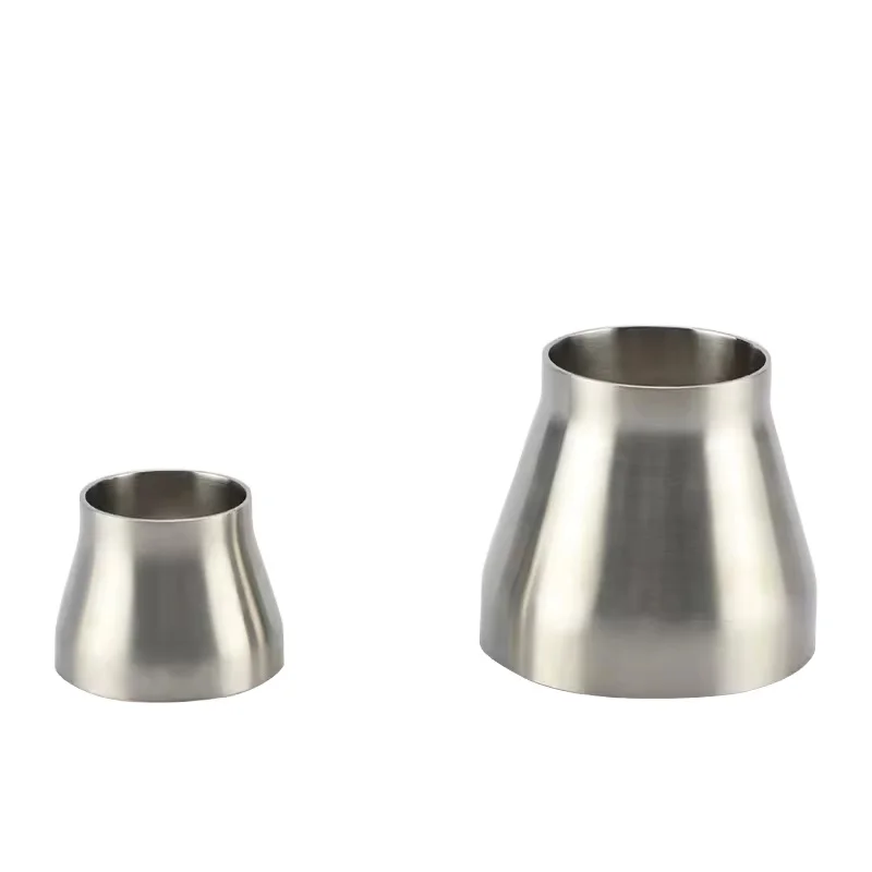 Top Quality Sanitary Welded Pipe Concentric Weld Reducer With Straight End Fittings