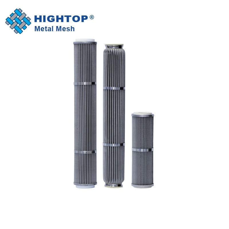Плиссированный фильтр из нержавеющей стали 304 306 316L для фильтрационной промышленности