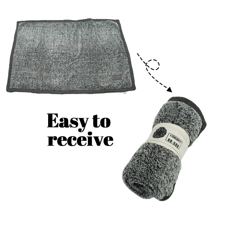 B161 soft printed  sherpa blanket for cat and dog pet throw