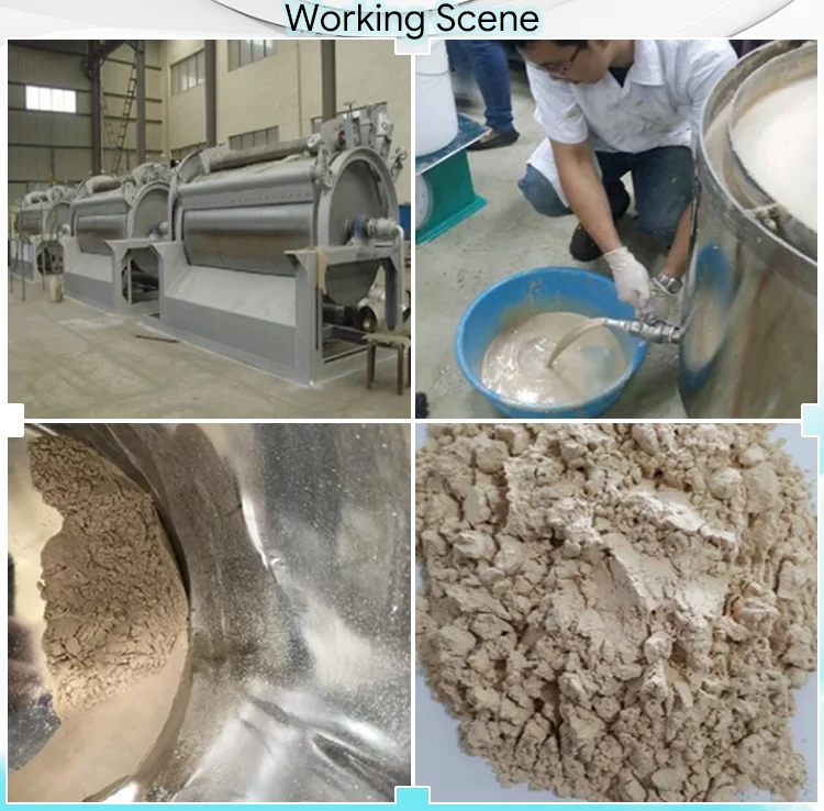 Dryer Starch Powder drum dryer for Beer active dry yeast rotary drum scraper dryer Sweet Potato Drying Machine