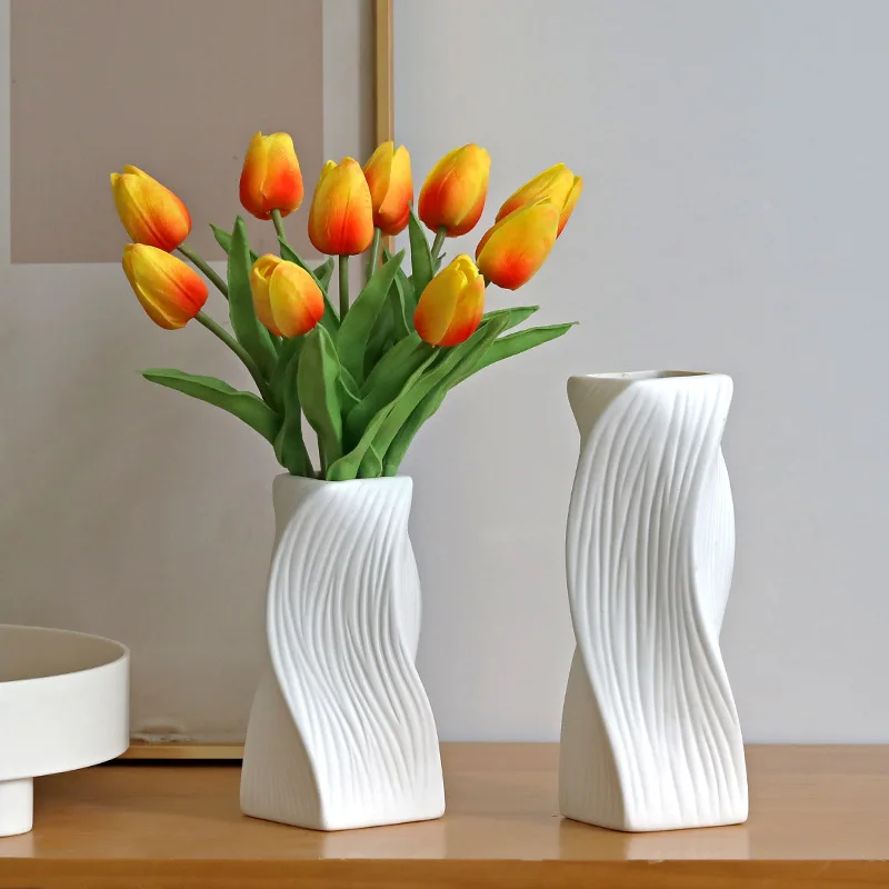 Wholesale Custom Electroplated Luxury Designed Vases For Home Decor Decorative Ceramic Flower Vase