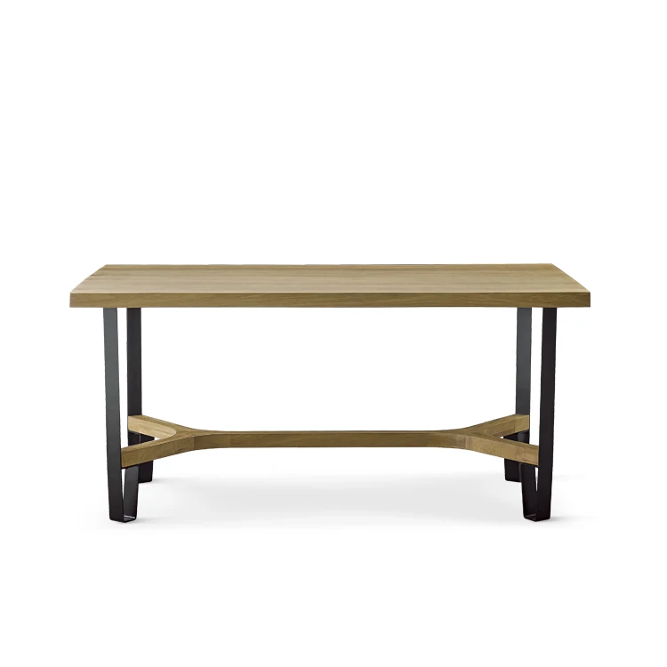China Supplier Wholesale Solid Wood Set 100% Solid Oak Dining Table