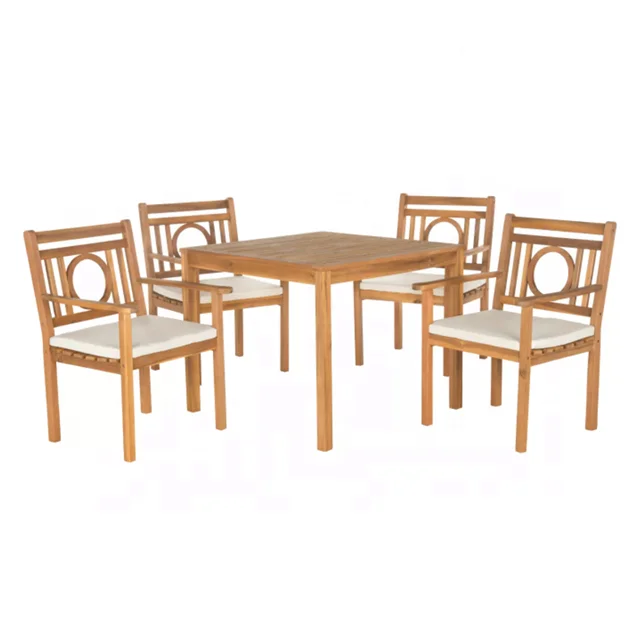 Wholesale For Export Modern Design Table And Chairs Outdoor Indoor Patio Furniture Eco Friendly