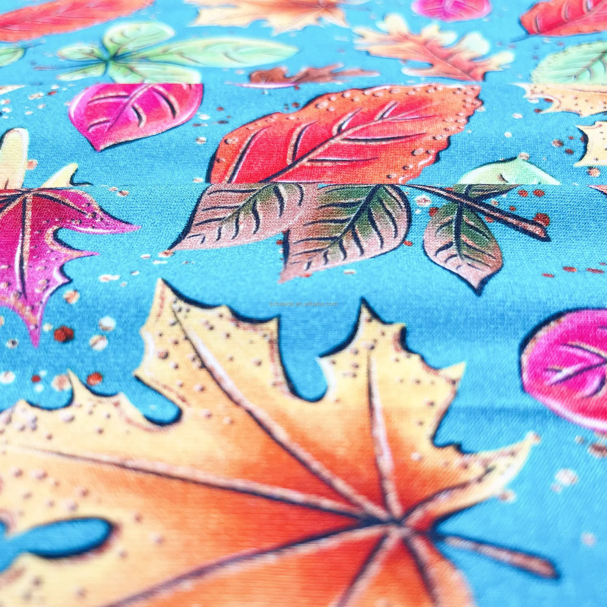 Lightweight Stretch Digital Cartoon Printing Thin Customized Organic Bamboo And Cotton Fabric Telas De Algodon Textiles