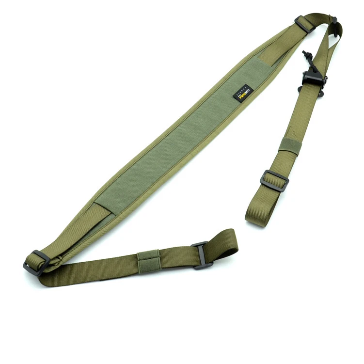 Hot Selling Outdoor Hunting Accessories Grey Cordura Soft Webbed Quick Adjusted Length Tactical Lanyard Sling