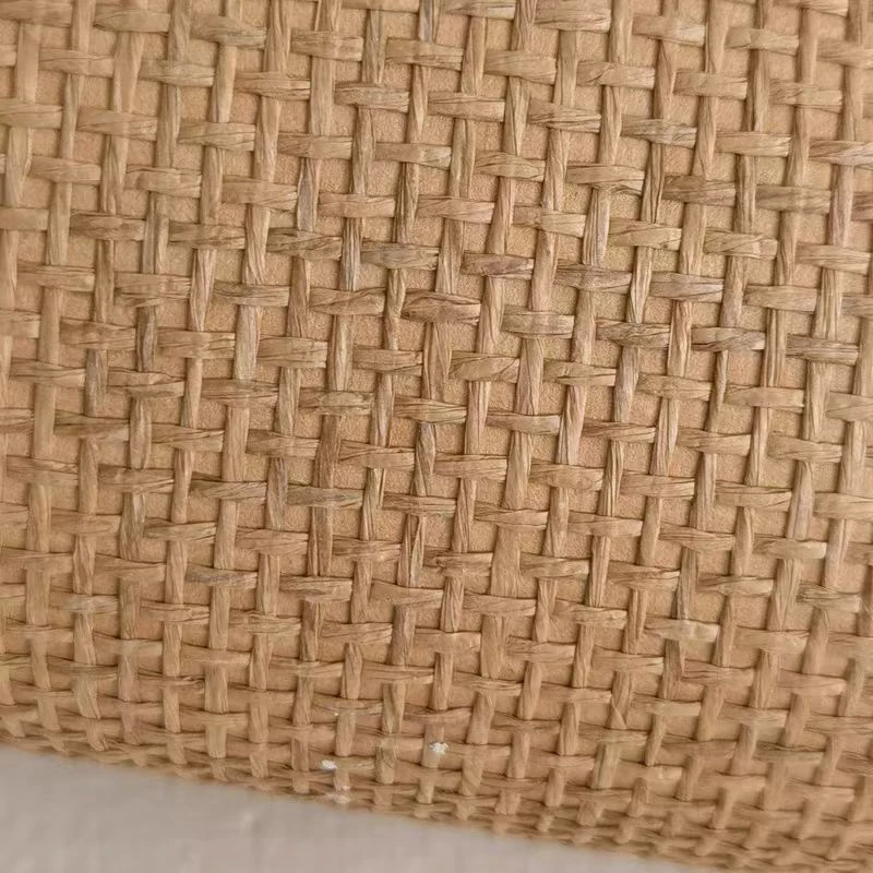 High quality Real bamboo linen grass natural hemp grass cloth wallpaper for homestay