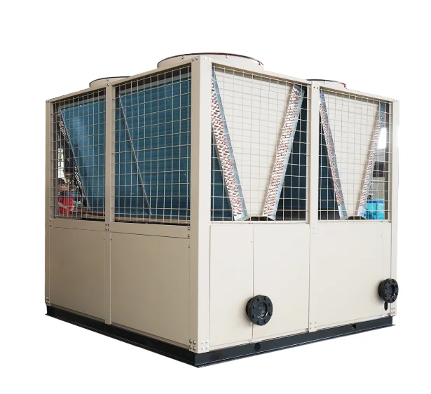 air source heat pump air cooled modular water chiller