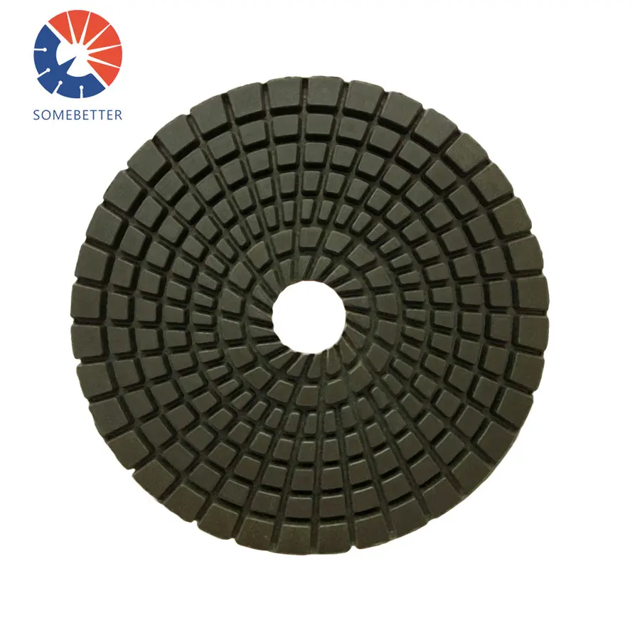 5 Inch Wet Dry Diamond Polishing Pads Sanding Disc Concrete Granite Glass Marble