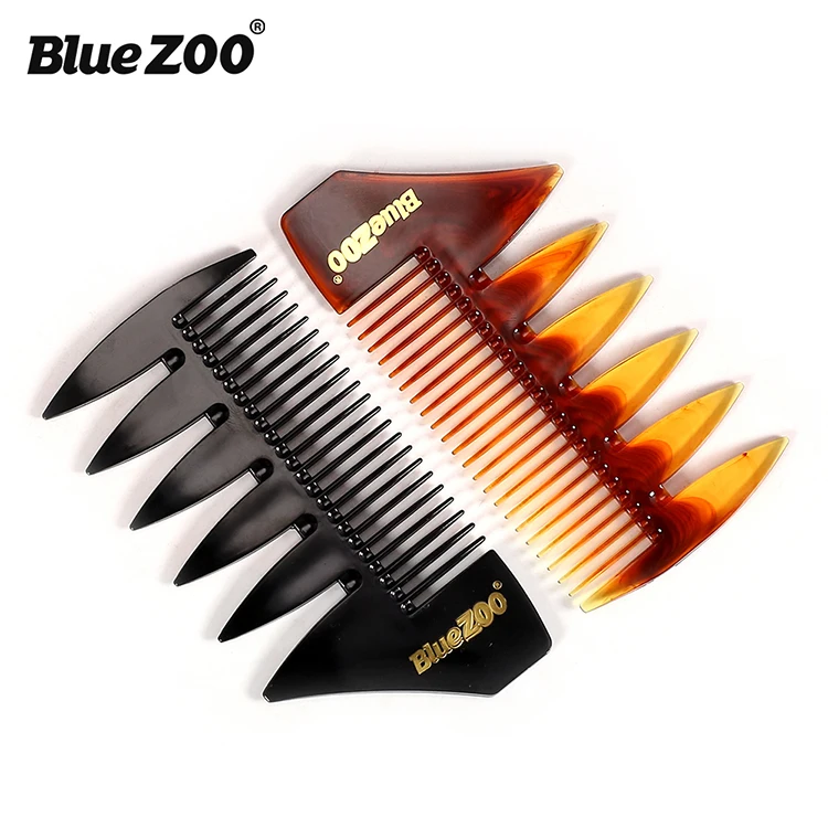 2 in 1 Hair Stylist Comb for Men,Wide Teeth Comb