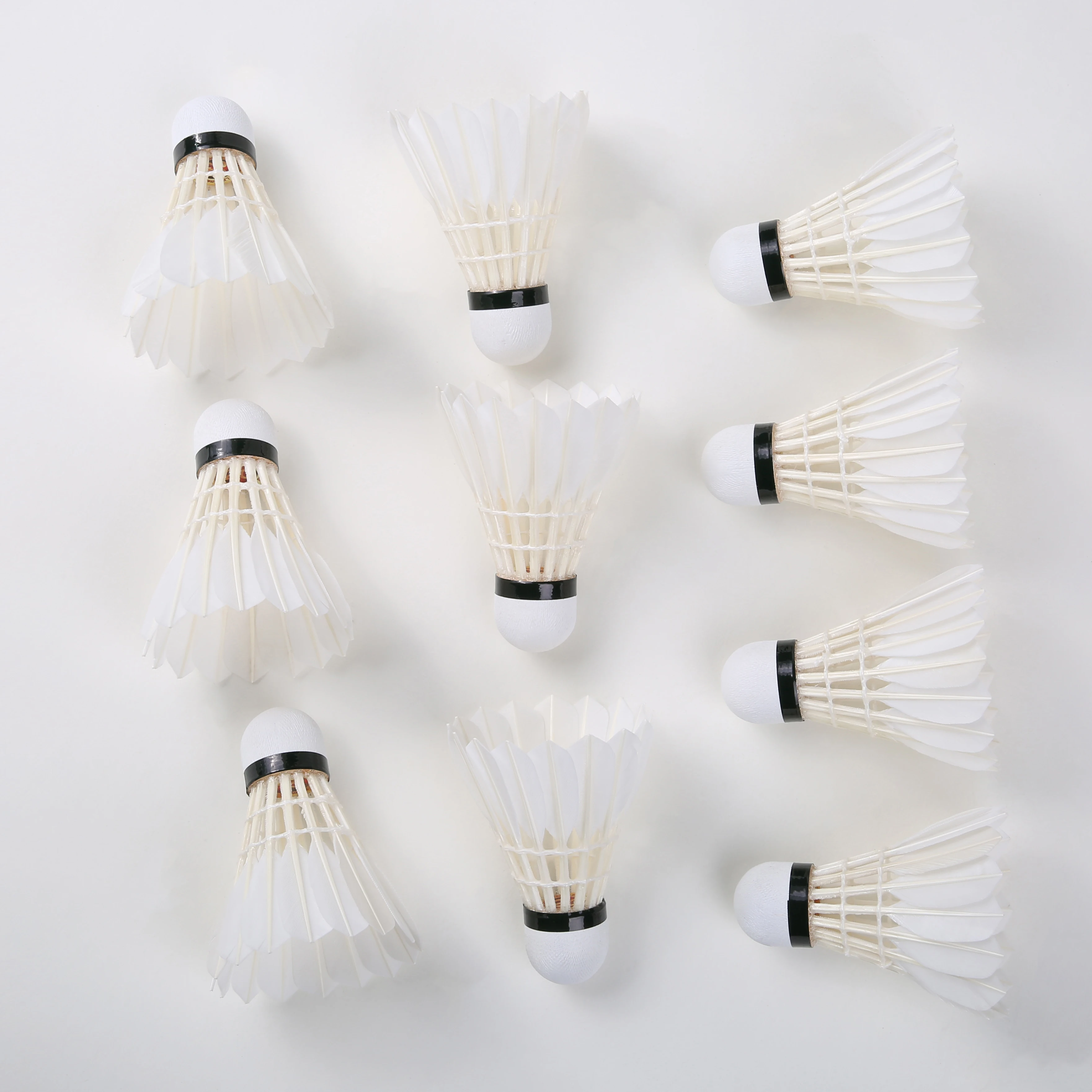 badminton shuttlecock goose feather