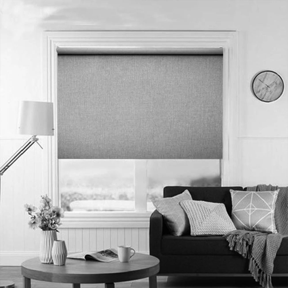 Blouk African Digital Print Curtain Tube Curtain Window Decoration Window Shade Roller Blind Mechanism Bay Window CE/ISO9001