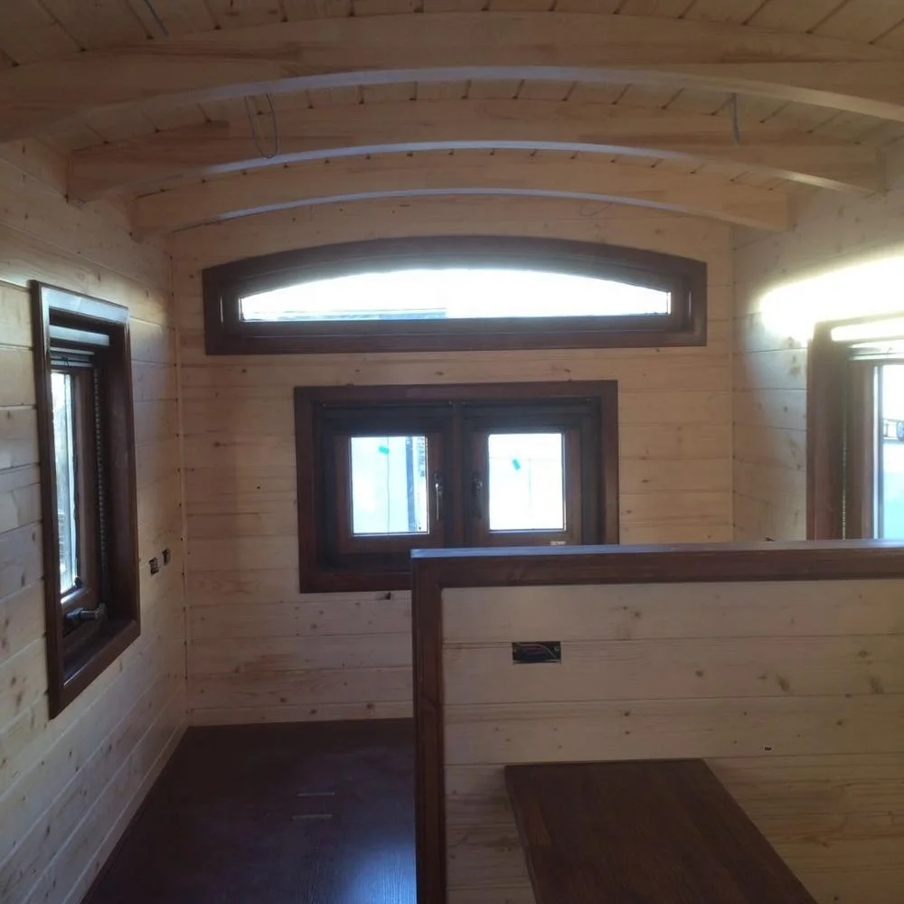 
2019tiny house travel trailer prefab small modular guest house tiny home on wheels prefabricated wooden house romania 