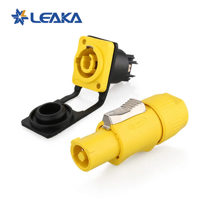 Высокое качество солнечные панели прямые 3 pin powercon IP67 разъем пять способ водонепроницаемые переборки Электрический разъем