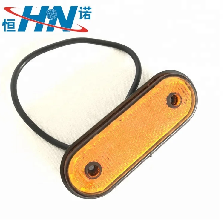 Грузовик вел боковой габаритный свет лампы грузовик водить свет работы 24V Янтарная трейлер лампы