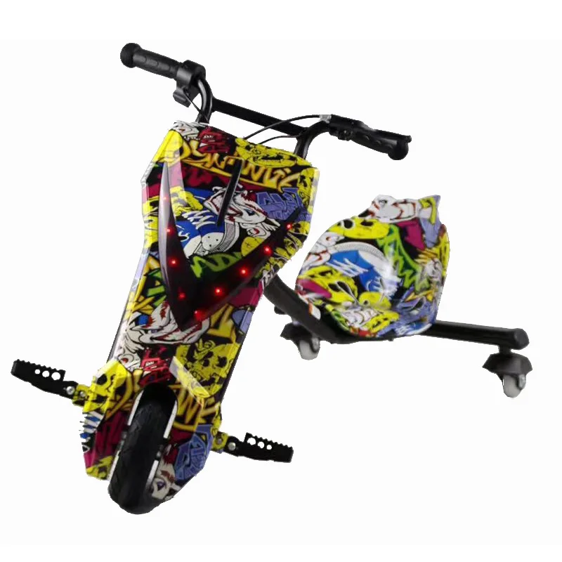 24V 240W Kids Drift Scooter 3 Wheel Electric Scooter For Kids