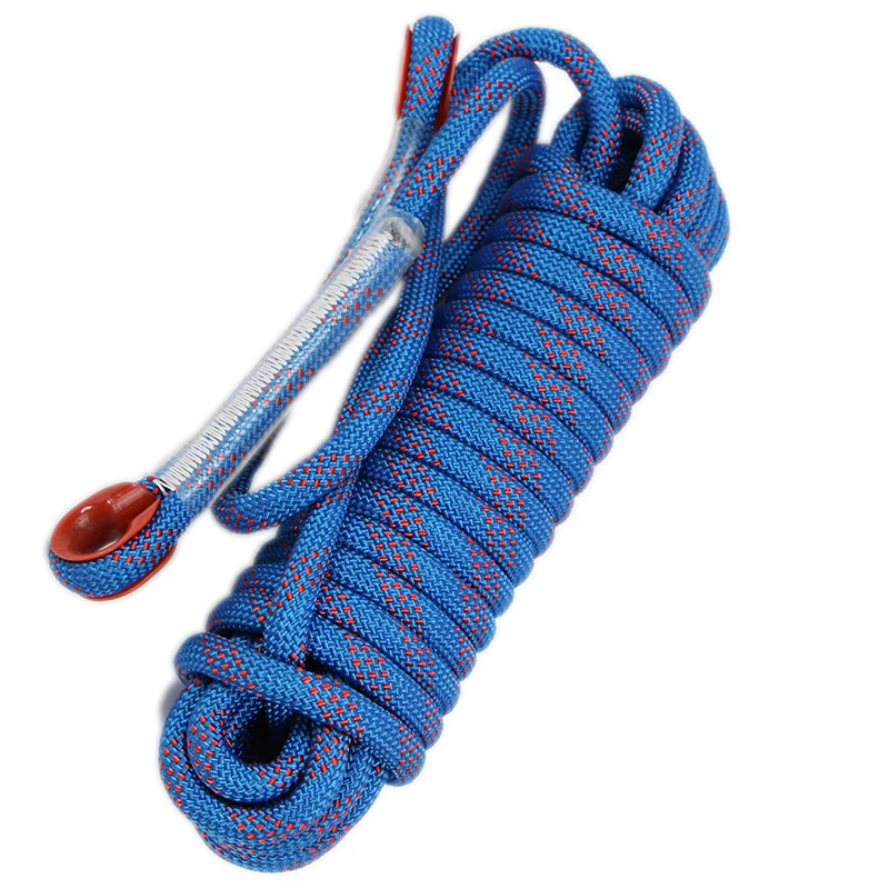 8mm 9mm 10mm 10.5mm 11mm 12mm 14mm static mountain rock climbing rope / nylon material climbing rope