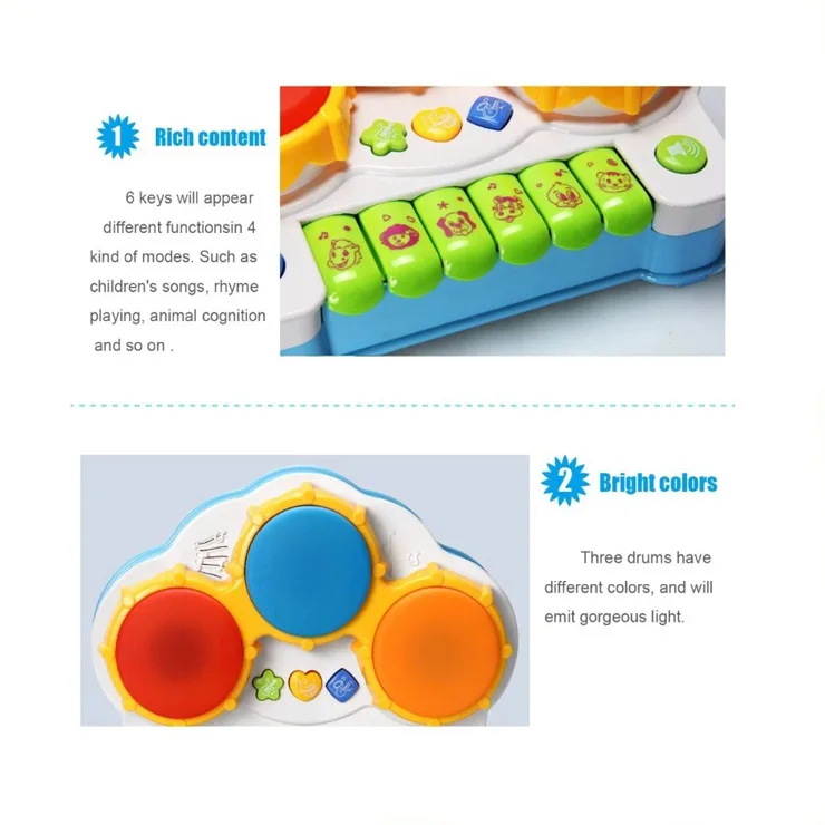 New educational children custom keys piano keyboard toy musical instruments keyboard toy