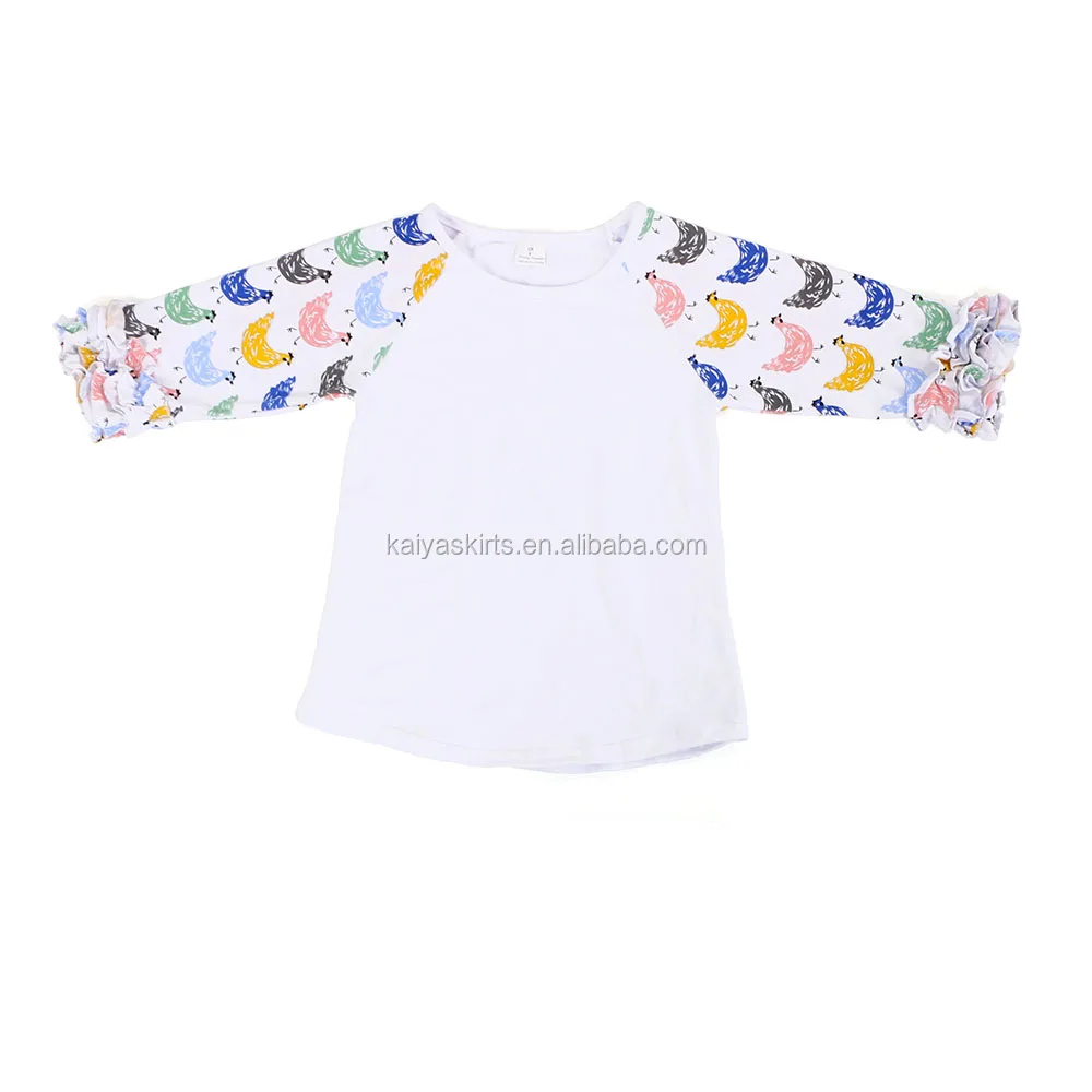 Модная Осенняя детская одежда стильная футболка с длинными рукавами для девочек