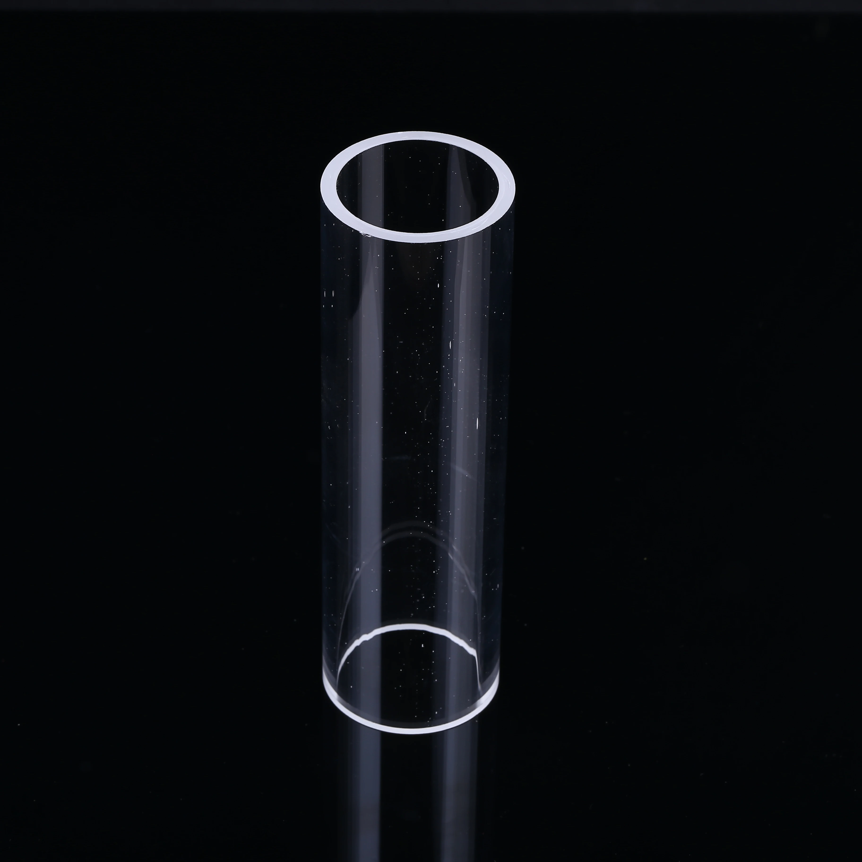 Прозрачные плавленые кварцевые стеклянные трубки, Кварцевая устойчивая к высоким температурам кварцевая стеклянная трубка