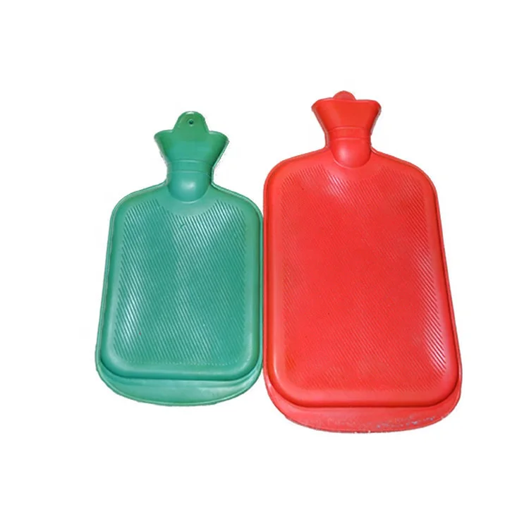 Professional good quality gel content 20 2L Hot Water Rubber Bottle With Cover 50pcs/carton