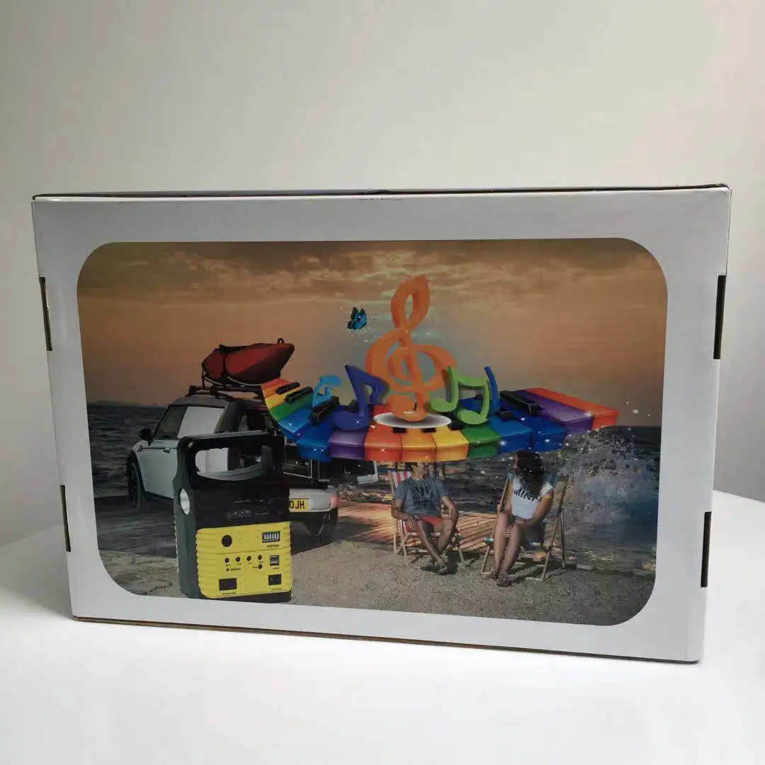 Led light outdoor solar kit panel 10W portable