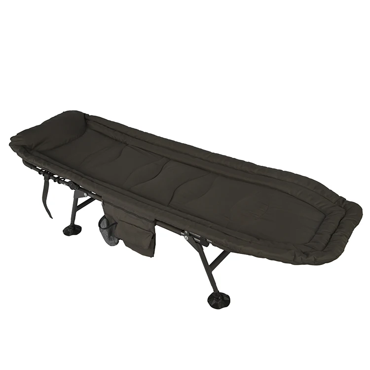 Cotton folding adjustable camping bed for outdoor leisure time