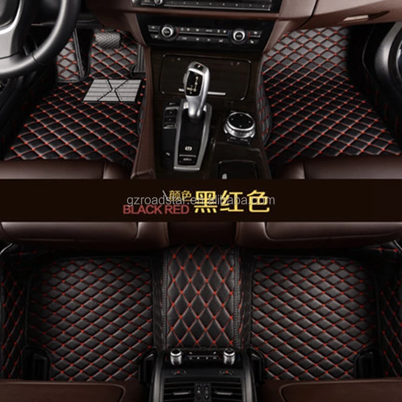 High Quality 5D car mats Waterproof carpet for Audi-1 A3 A4L A5 A6L A8L Anti-slip car mats with good price