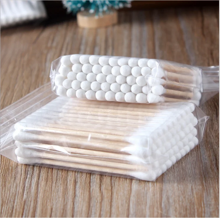 bamboo stick plastic free cotton buds for Europe market