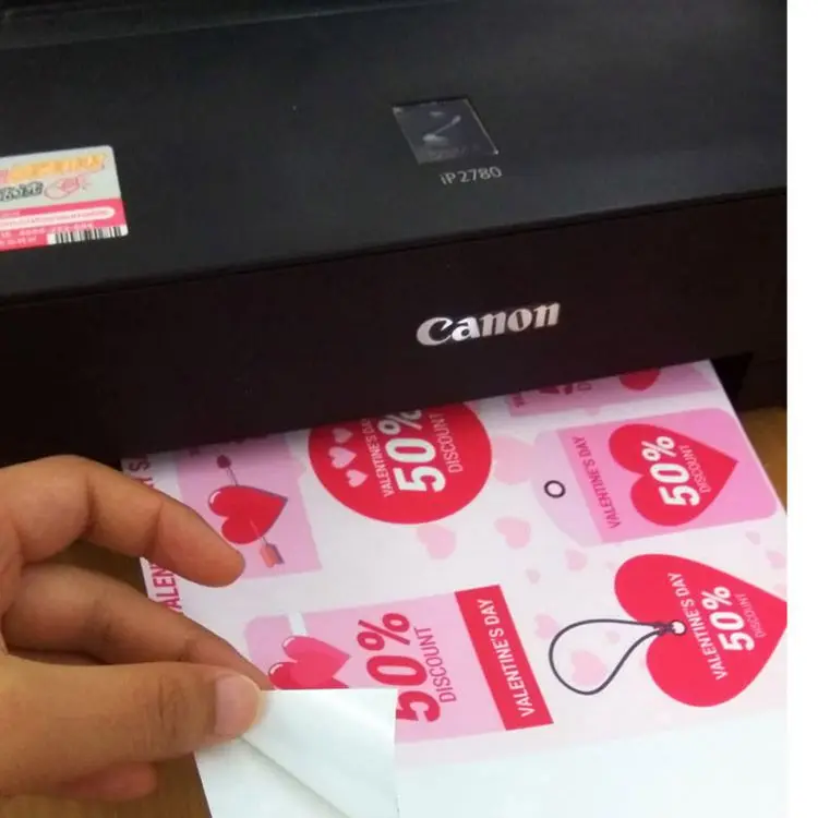 120g Label Small Size  High Quality Matte Printable Sticker Adhesive Label  Printable Sticker Adhesive Label Paper