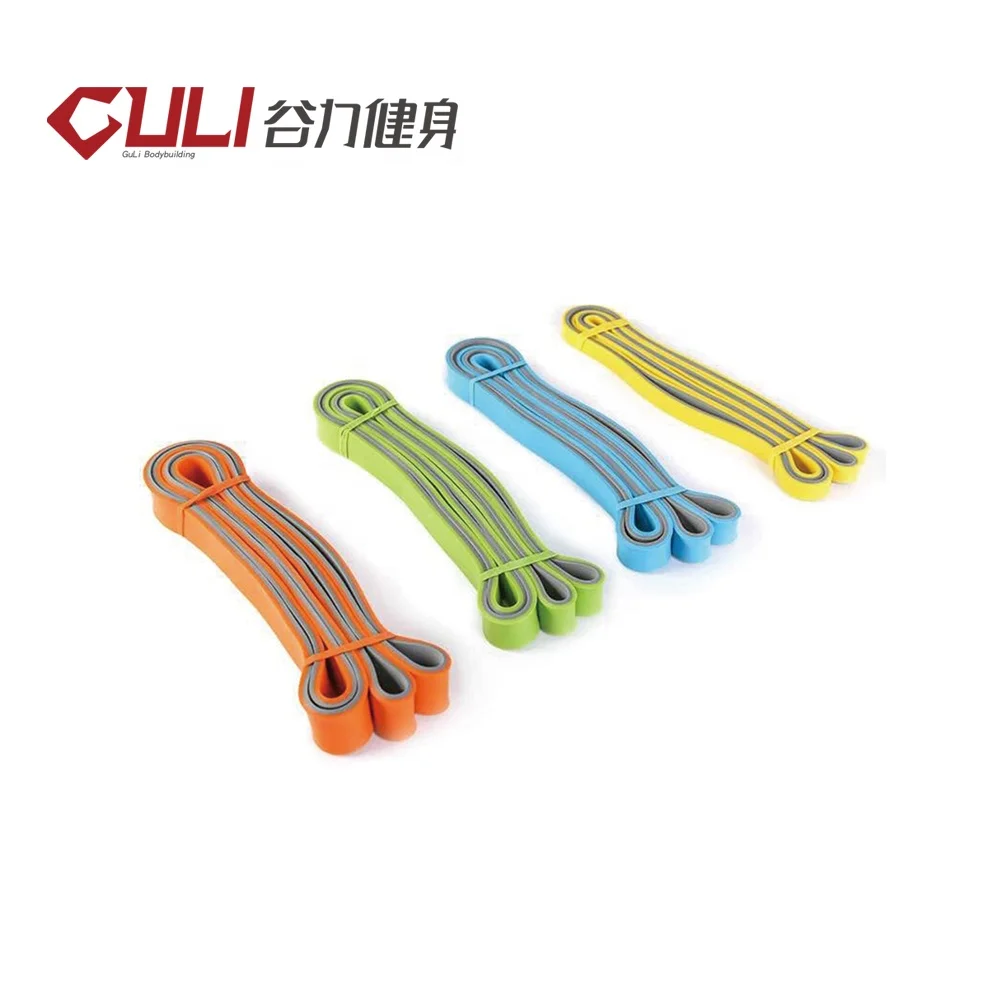 Завод производство высокой упругой сопротивление двойной цвет группа с дома упражнения Core ползунки диски