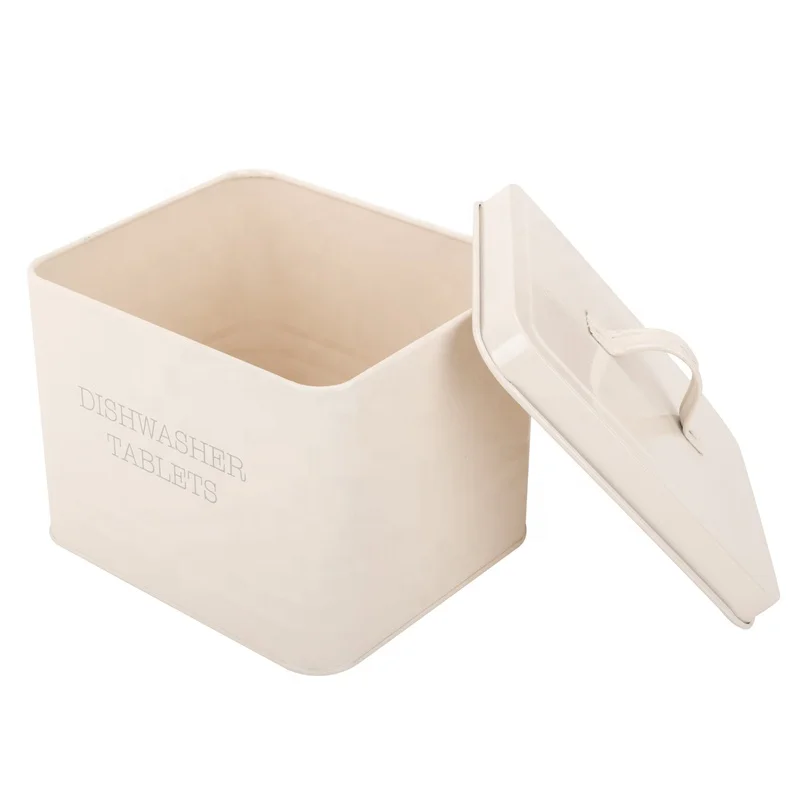 Europe style high capacity big size kitchen metal galvanized steel food safe storage containers tin box for bread