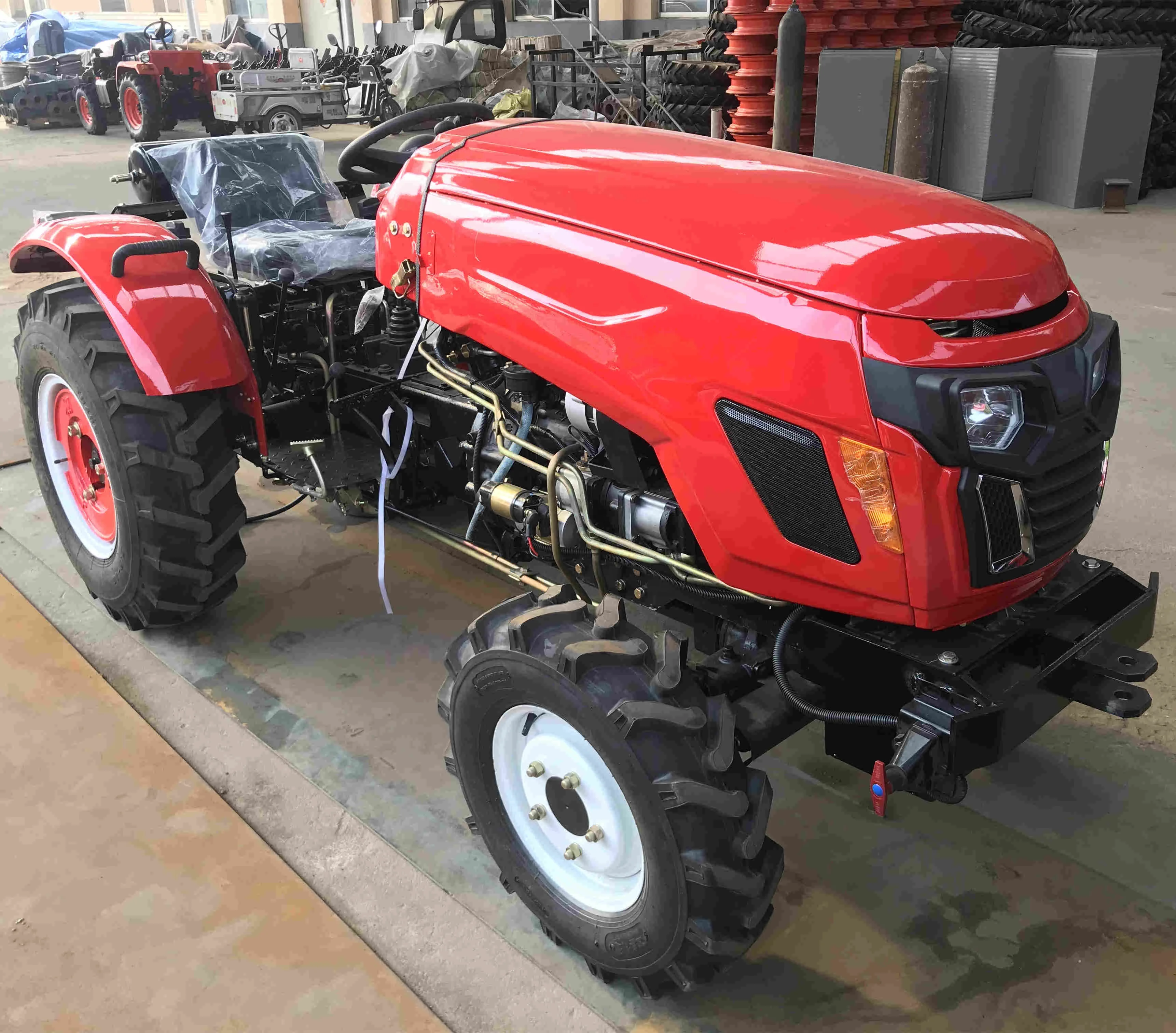 High quality factory directly supply electric start garden small tractor for greenhouse