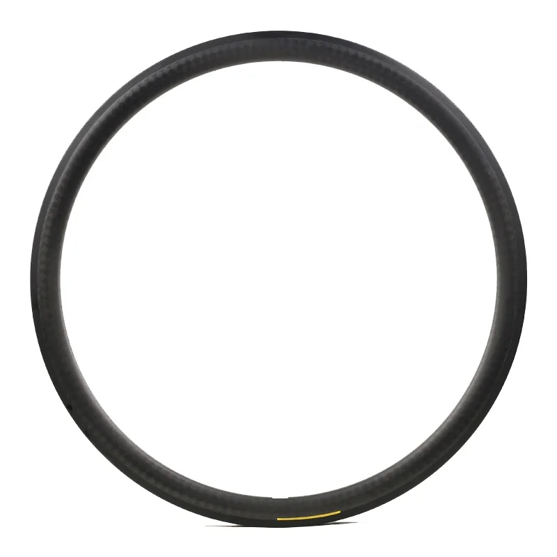 Super Light HRD-RX38D ERD 569mm Asymmetrical Rim Clincher 12K Matte 700c Road Bike Carbon Clincher 60mm Wheel Rim