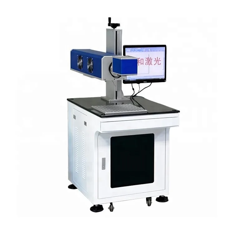 20W 3D fiber  laser marking machine for metal surface stainless steel hardware