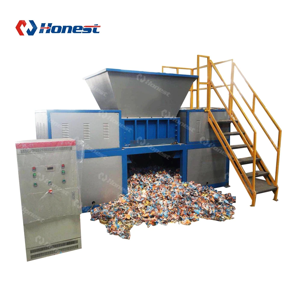Waste Aluminium Recycling Scrap Metal Crusher Machines