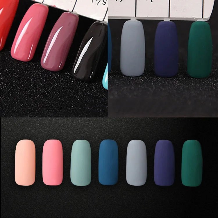 Mixcoco Frozen top coat super matte texture 15ml uv gel gel nail polish for nail art