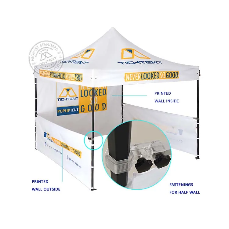 Outdoor Advertising Stretch Tent Dye Sublimated Trade Show Canopy Waterproof Pop Up Gazebo tent 3x3m(10x10ft)