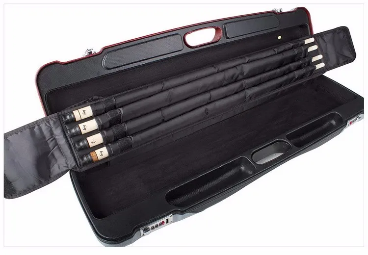 Eclat ECA-R 3X4 hard leather billiard cue case, cue case billiard