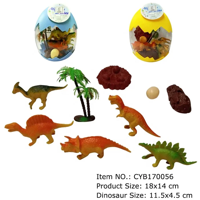 Plastic toys colorful dinosaur egg toys for wholesale