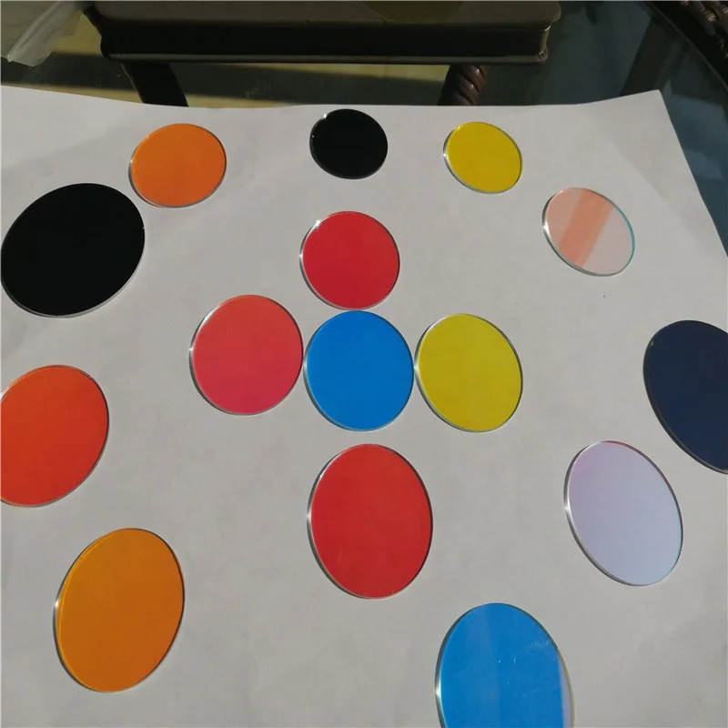 0.7mmT дихроический стеклянный фильтр для прожектора