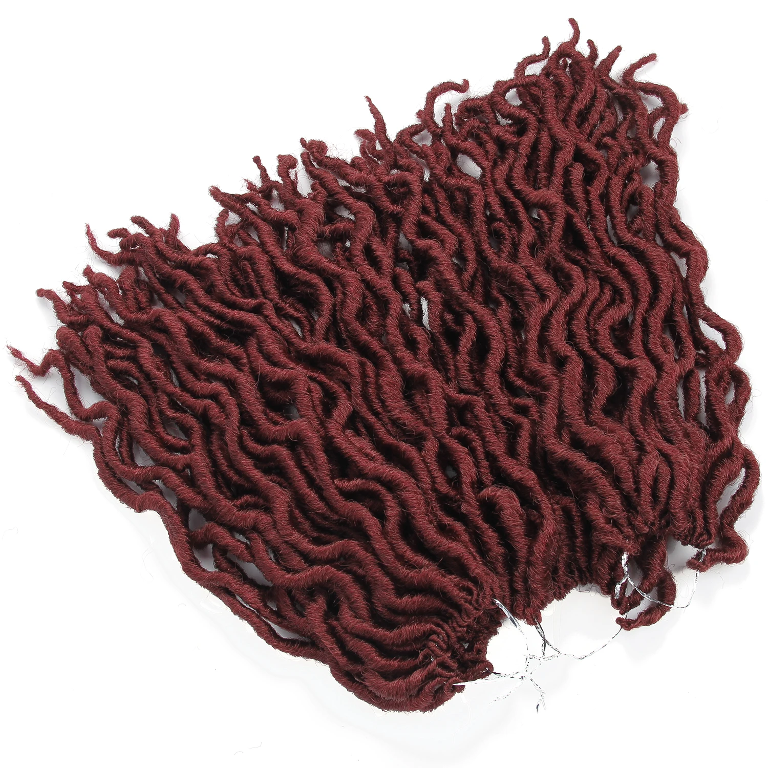 
wholesale synthetic Crochet for Hair Crochet Hair Deep Wavy Dreadlock Crochet Braids Hair 
