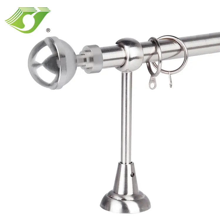 Stardeco hot sale decoration accessories 19mm aluminum curtain rod set