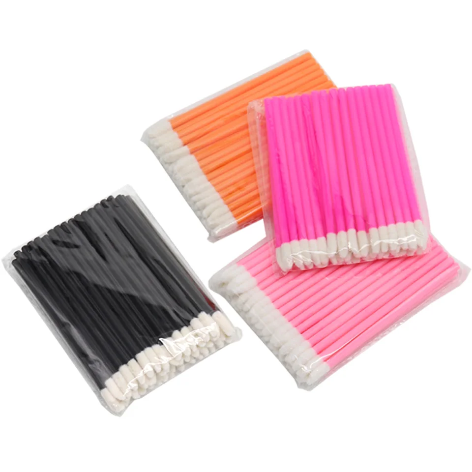 Хит продаж; Оригинальный восхитительный 50 шт./пакет косметический одноразовая кисть для губ аппликатор