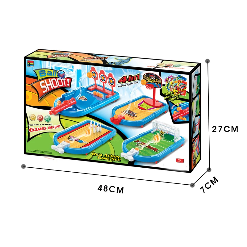 4 in 1 play football shoot game school educational kid toys