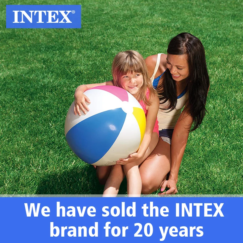 
INTEX 59030 GLOSSY PANEL BALL Inflatable Toy Style and Beach Ball Type Pvc free Custom Beach Ball 