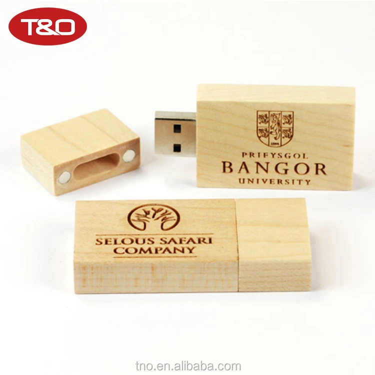 Promotional Custom Wood USB Flash Drive 8gb 16gb 32gb 64gb USB Flash Memory Pen Driver